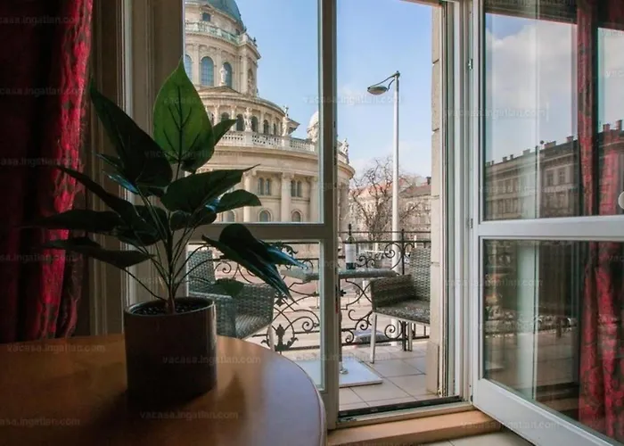 Breathless Panorama Basilica With Balcony Need Reservation For Free Parking Apartament Budapesta